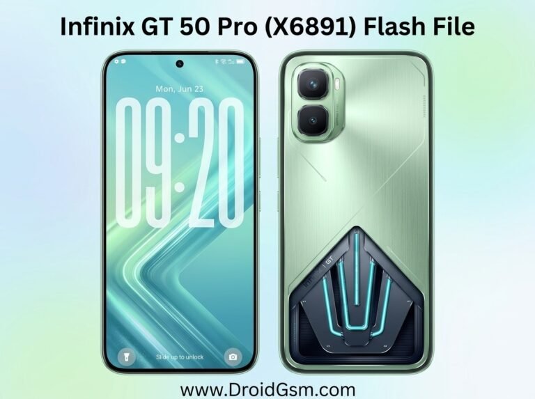 Infinix GT 50 Pro X6891 Official Firmware