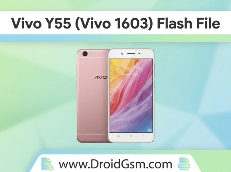 Vivo Y55 Flash File | Vivo Y55 Full Hang On Logo Solved